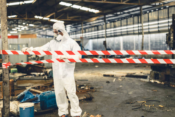 Professional Unattended Death Cleanup technician working in Manson, IA